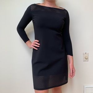 CHIARA BONI LAZER CUT DRESS